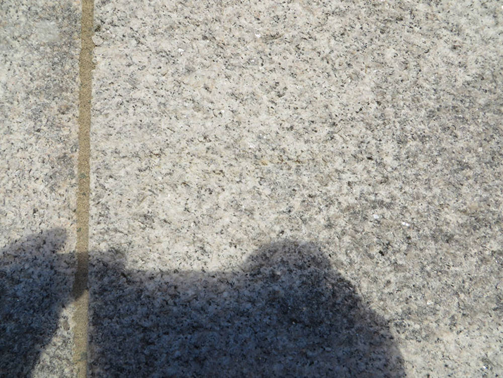 Kemnay Granite at close range